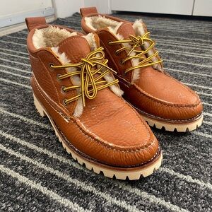 Easymoc scout boot shearling lined